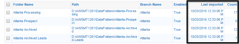 How to add folders from Calyx to Pulse